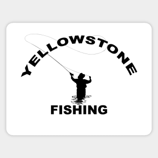 Yellowstone Fishing Sticker